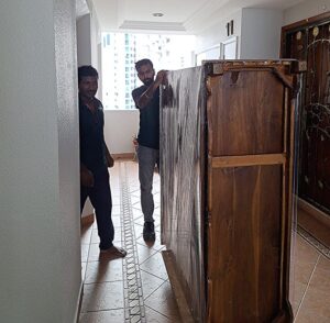 Furniture moving at Condo Unit